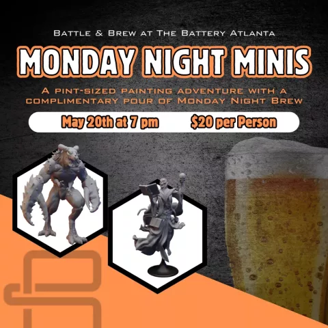 Monday Night Minis at Battle & Brew
