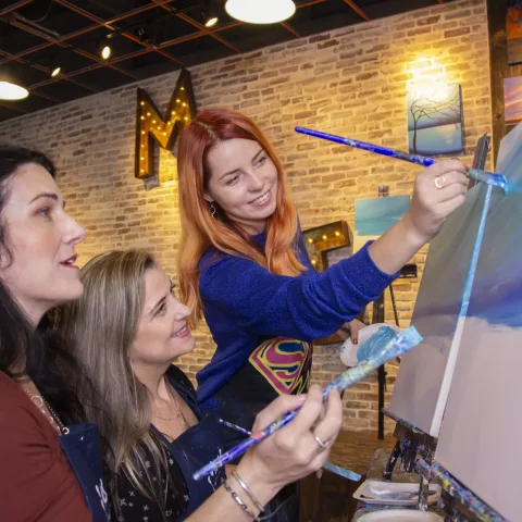 Muse Paintbar Adds Splash of Creativity to The Battery Atlanta’s Experiential Lineup