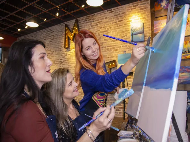 Muse Paintbar Adds Splash of Creativity to The Battery Atlanta’s Experiential Lineup